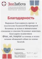 Сертификат отделения Братьев Касимовых 48